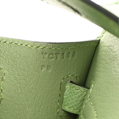 Hermes Epsom Birkin Sellier 25 Vert Criquet 7 of 11