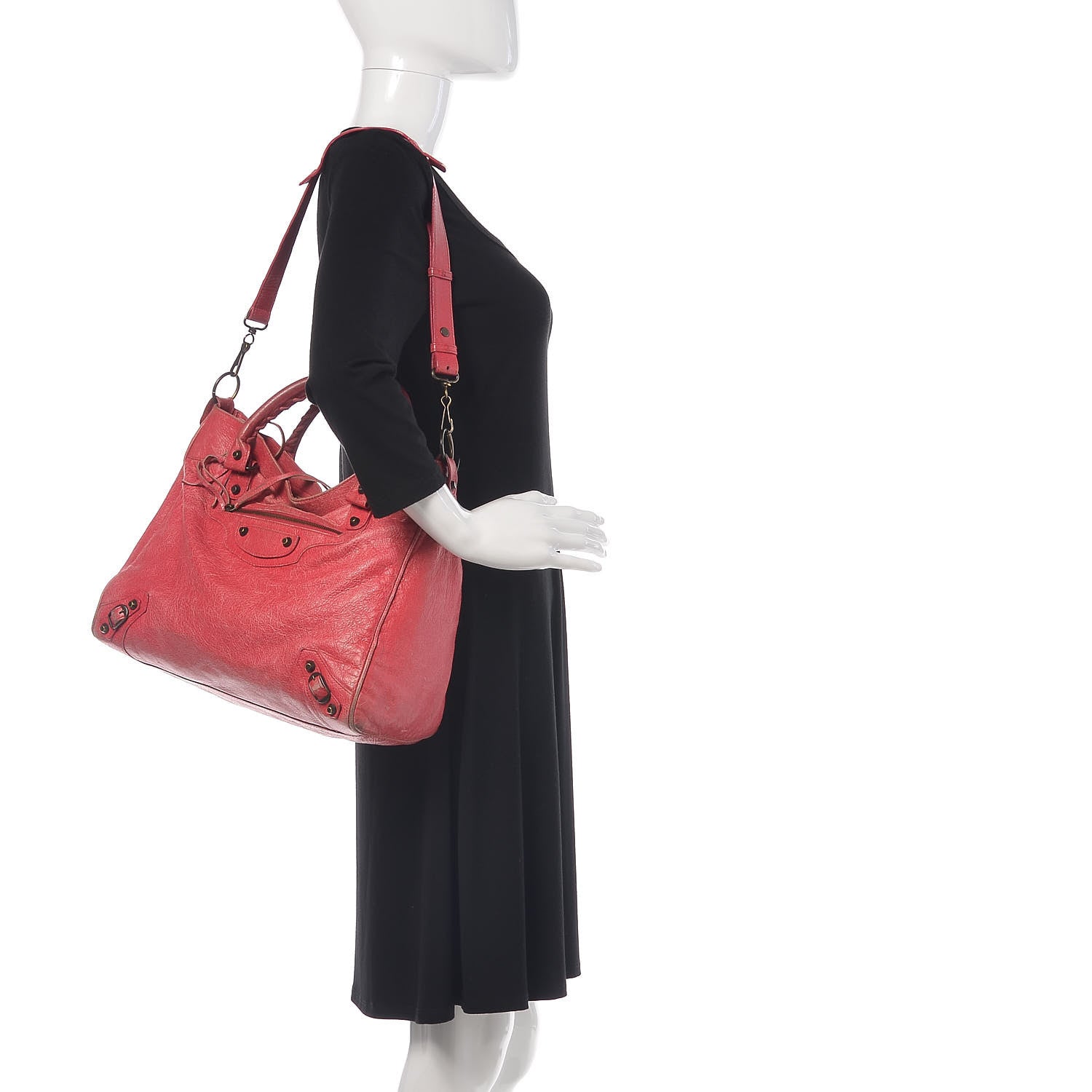 Balenciaga Agneau Classic Hardware Velo Rose Thulian 2 of 16
