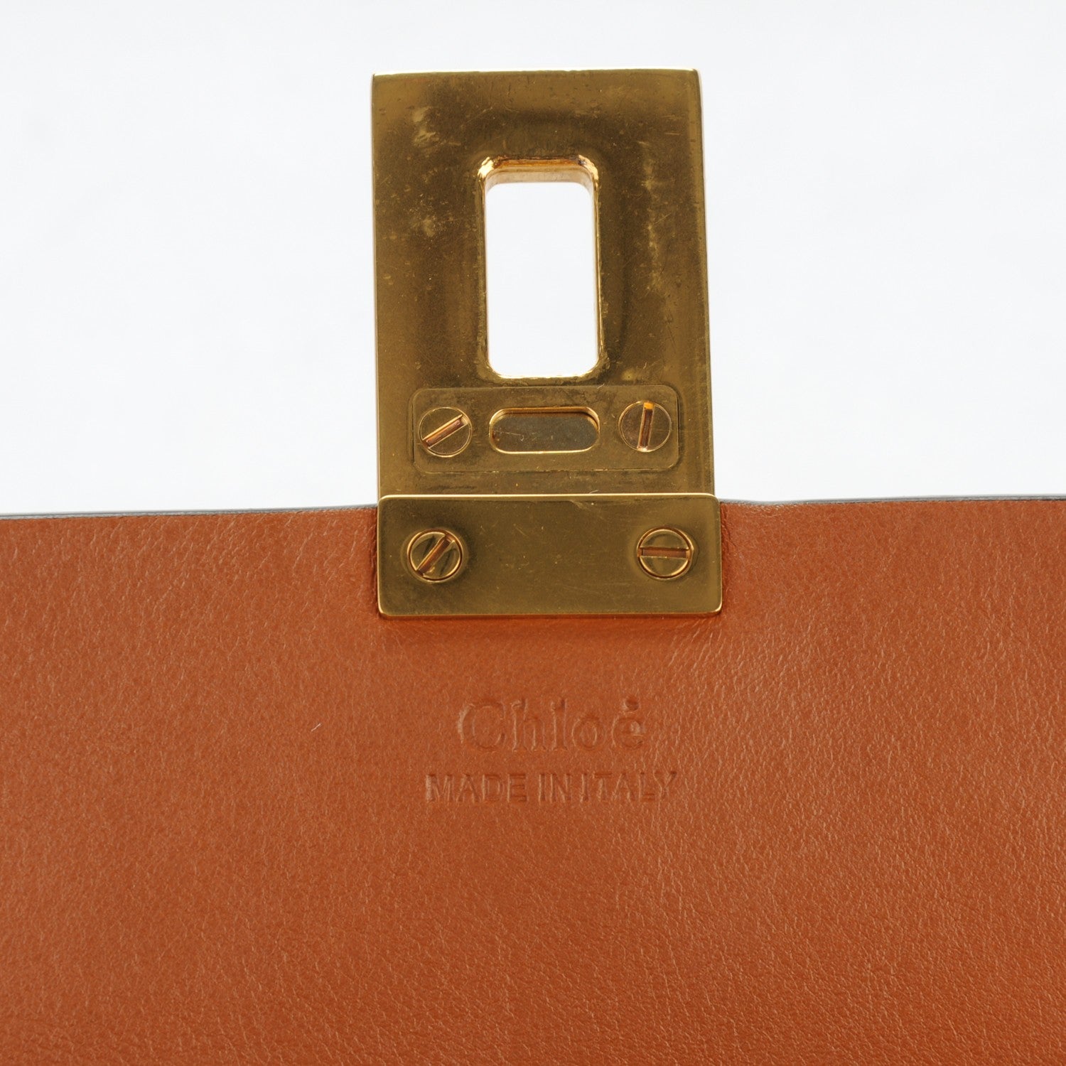 Chloe Suede Calfskin Patchwork Medium Drew Shoulder Bag Caramel 8 of 8