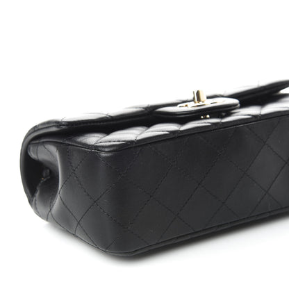 Chanel Lambskin Quilted Mini Rectangular Flap Black 5 of 10