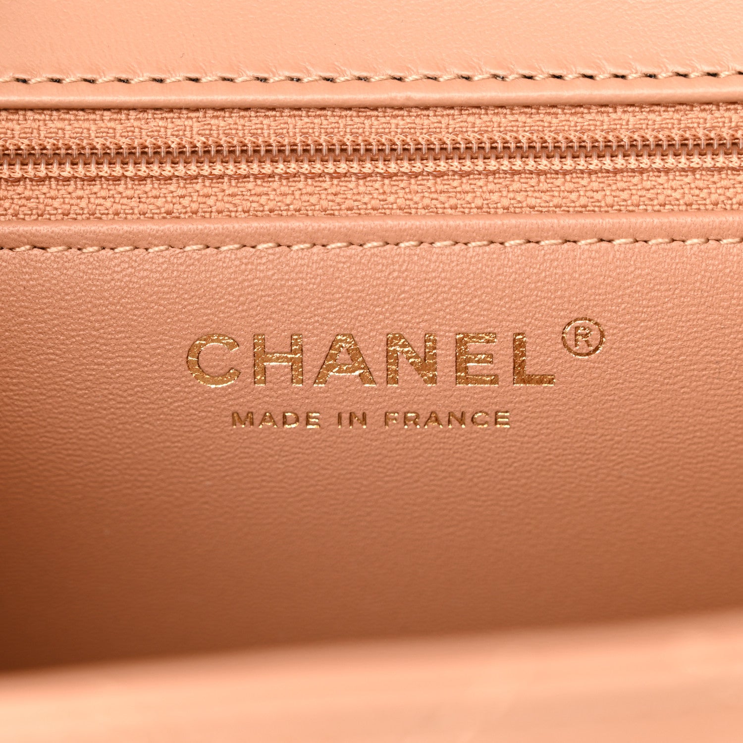 Chanel Shiny Lambskin Quilted Mini Maxi CC Flap Beige 6 of 11