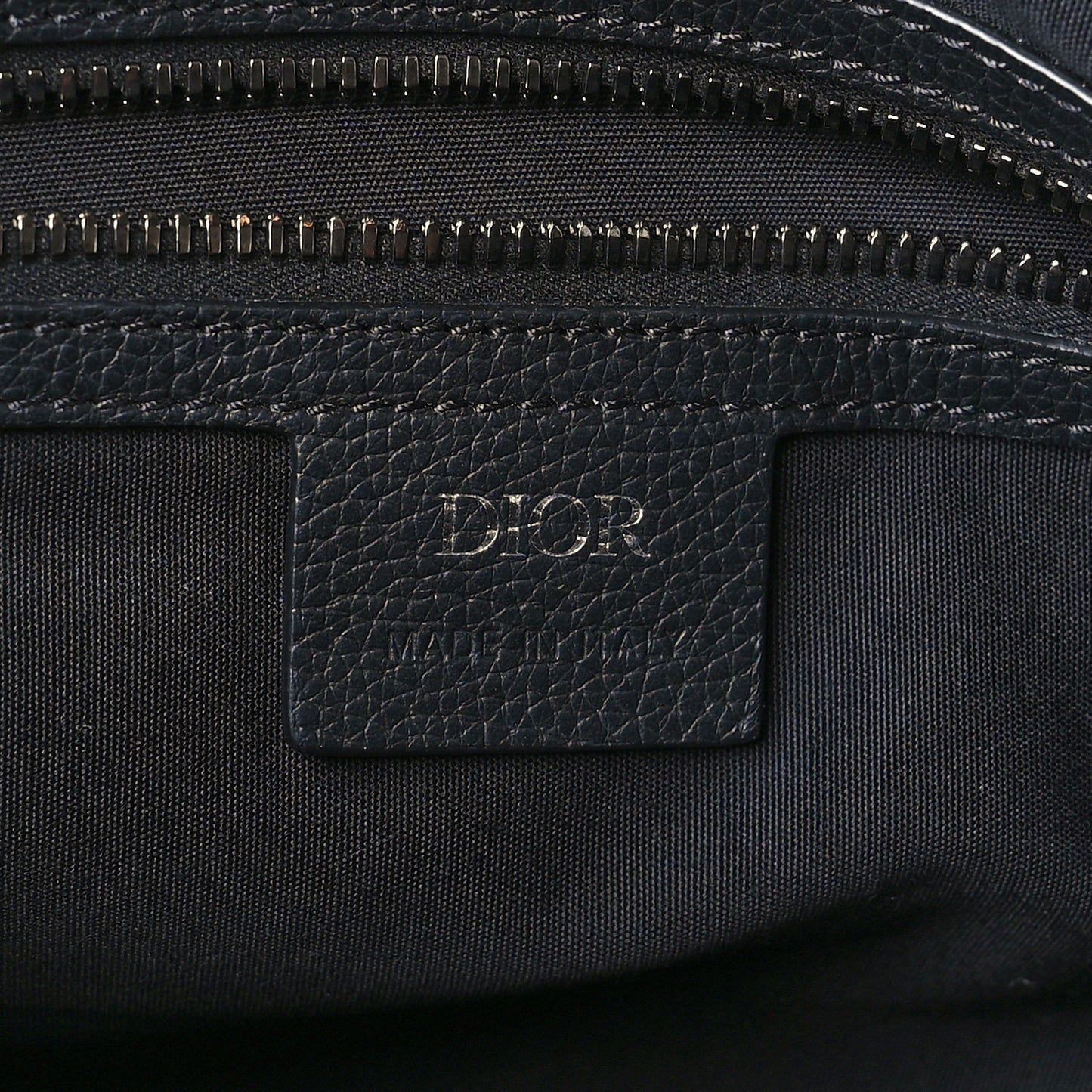 Oblique Mens Saddle Bag Blue
