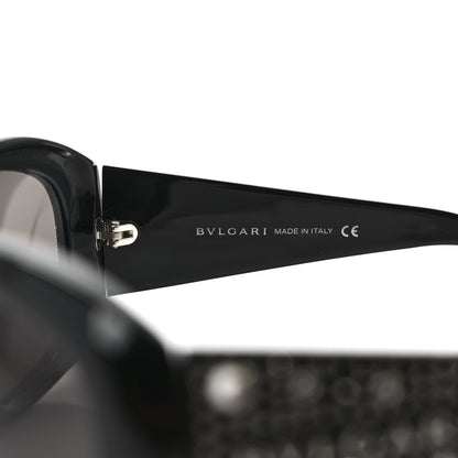Bulgari Crystal Sunglasses 8012-B Black 6 of 8