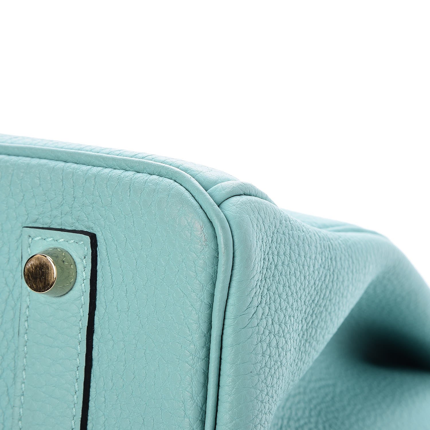 Hermes Togo Birkin 35 Bleu Atoll 36 of 37