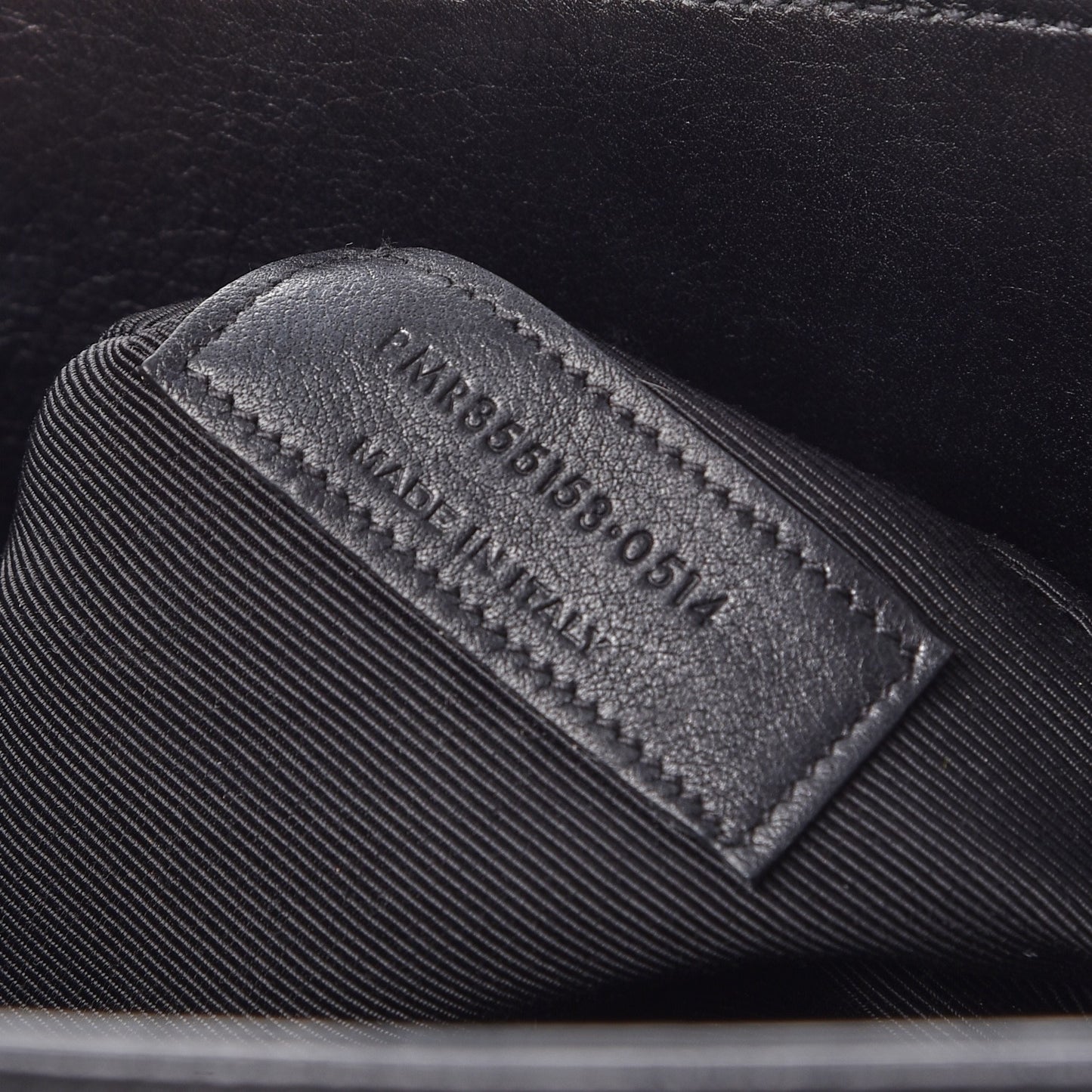 Calfskin Small Sac De Jour Black