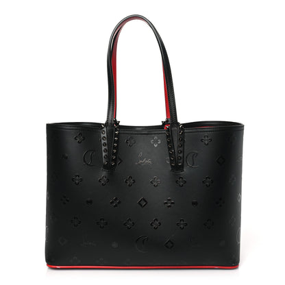 Christian Louboutin Calfskin Loubinthesky East West Cabata Tote Black 1 of 12