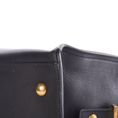 Saint Laurent Calfskin Small Classic Y Cabas Black 10 of 11