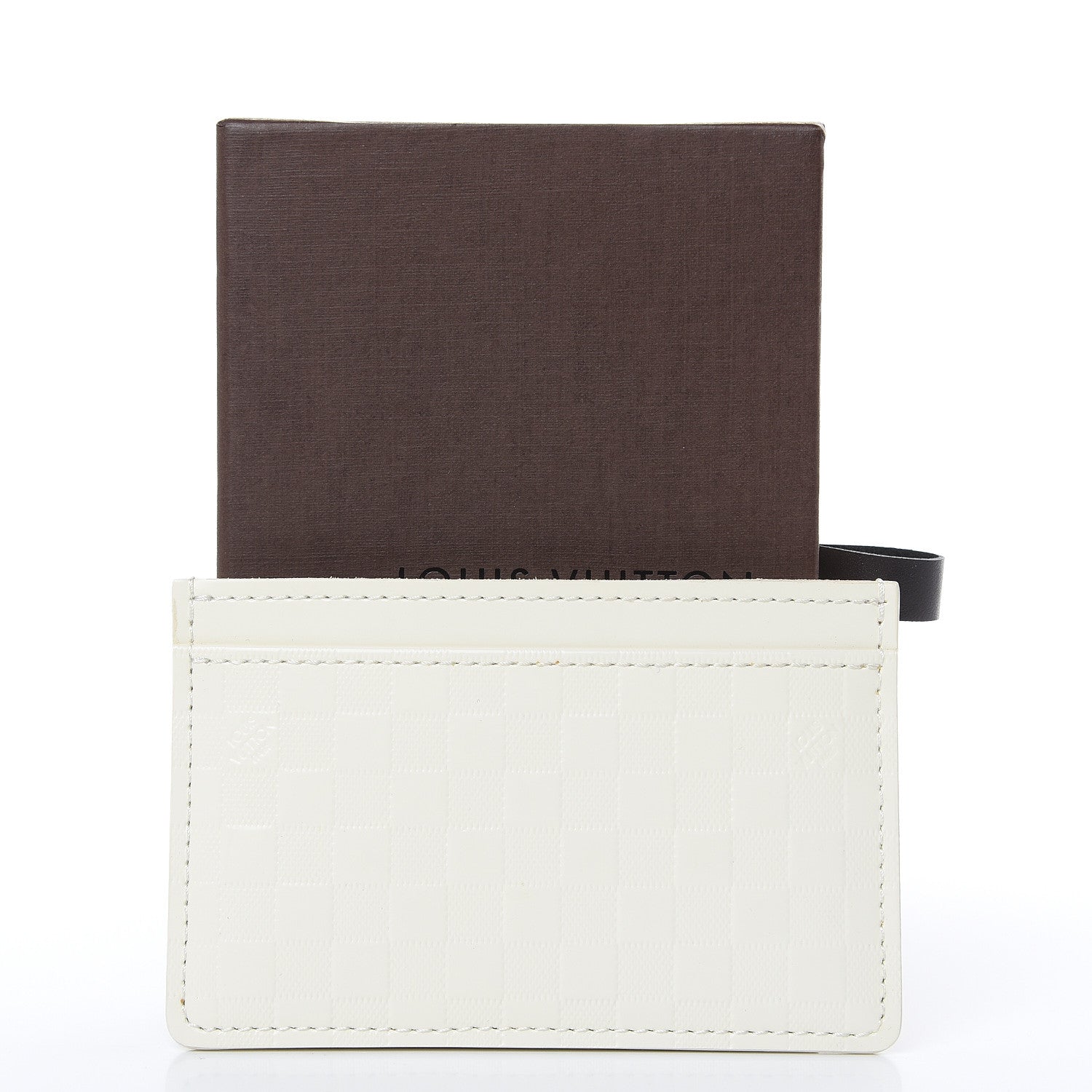 Louis Vuitton Damier Facette Card Holder Creme 7 of 7