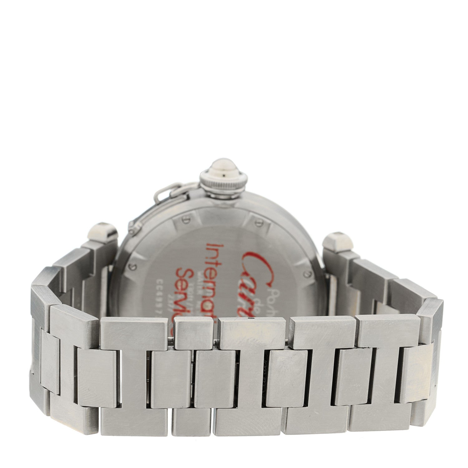 Cartier Stainless Steel 35mm Pasha GMT Automatic Watch 3 of 5