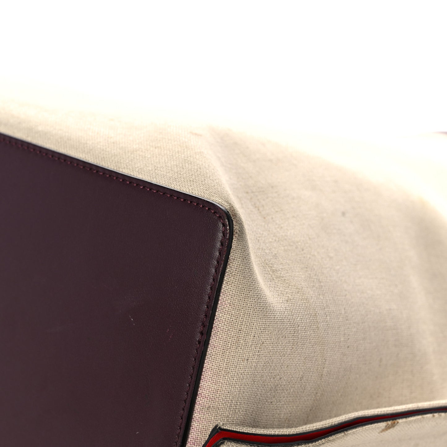 Canvas Escape Tote Natural Brown