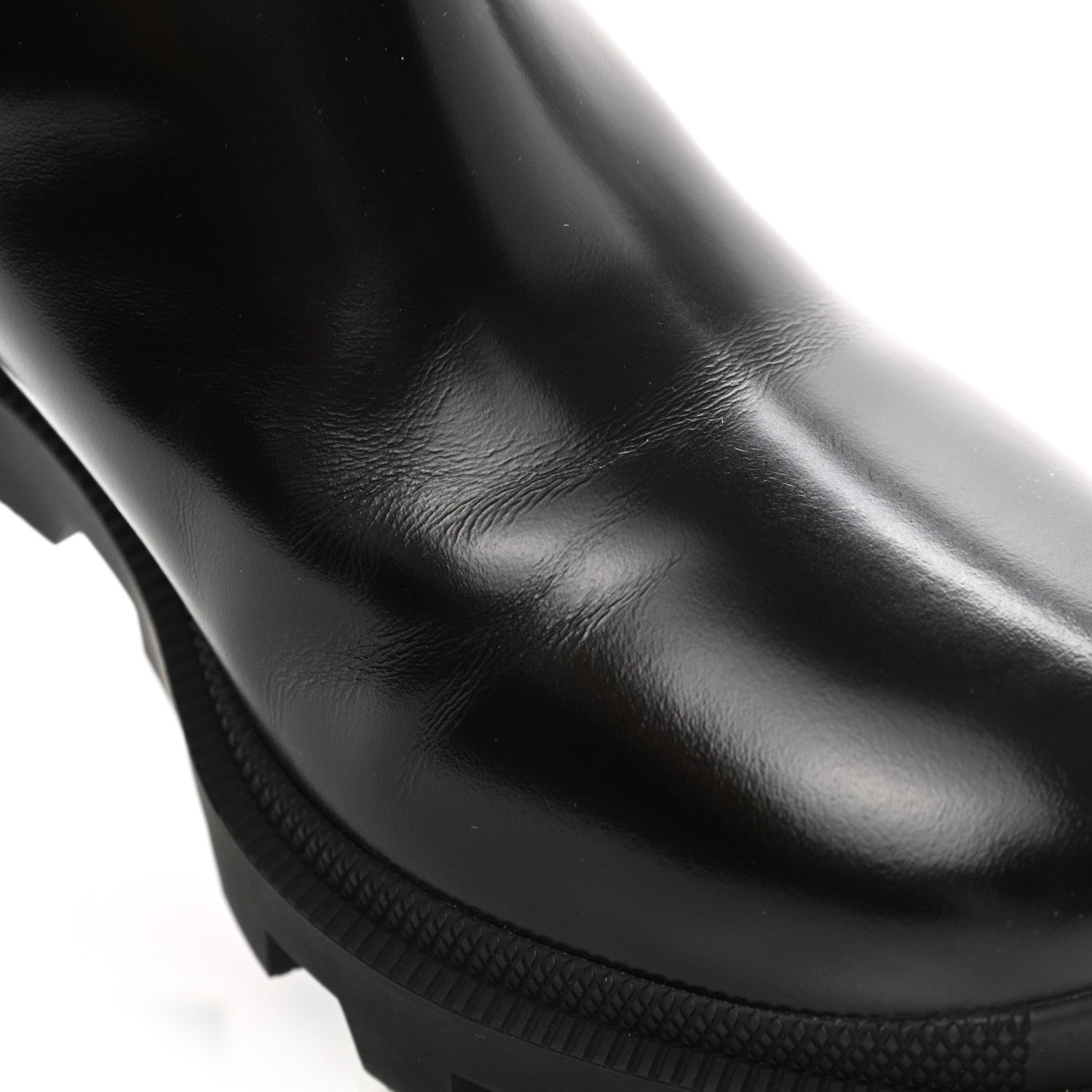 Gucci Calfskin Crystal GG Trip Chelsea Ankle Boots 40 Black 9 of 11
