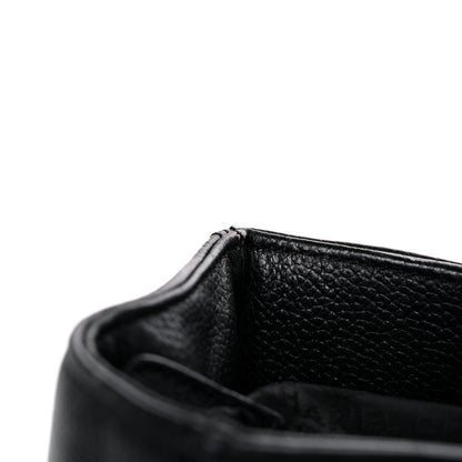 Chanel Calfskin Mademoiselle Lock Cerf Executive Shopper Tote Black 23 of 23