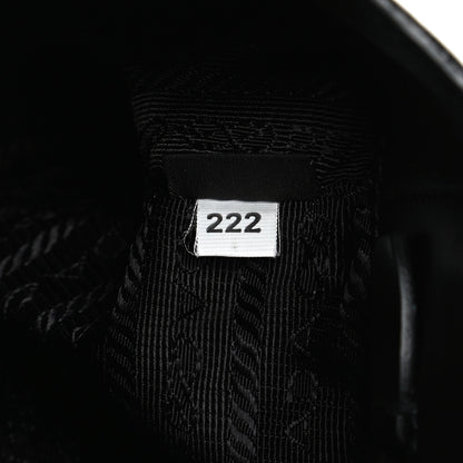 Prada Saffiano Soft Calfskin Small Zippered Tote Black 6 of 9