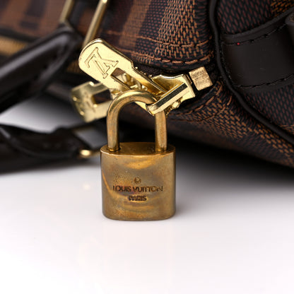 Louis Vuitton Damier Ebene Speedy Bandouliere 25 15 of 17
