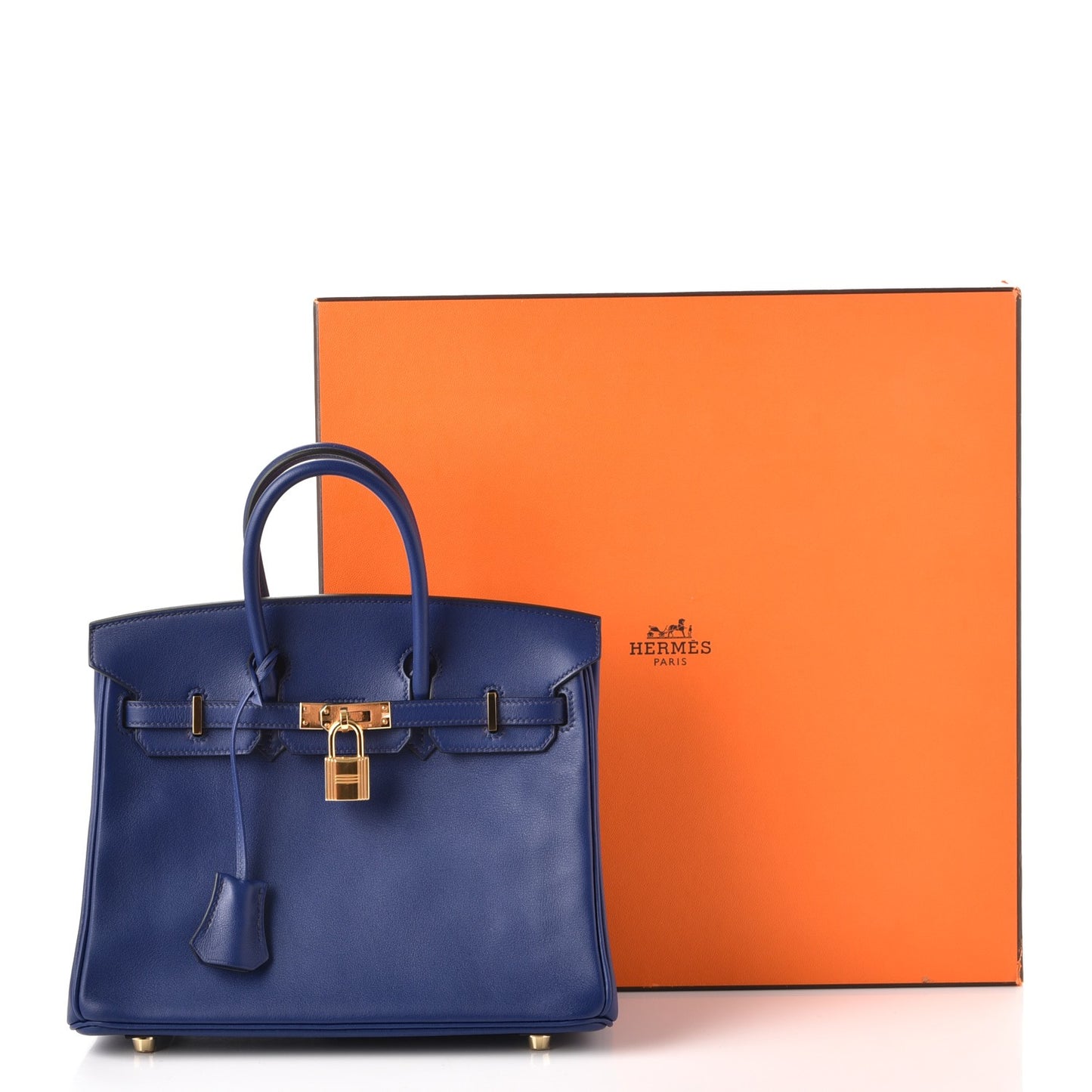 Swift Birkin 25 Bleu Saphir