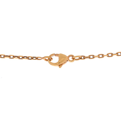 Hermes Lacquered Rose Gold Pop H Pendant Necklace White 5 of 8