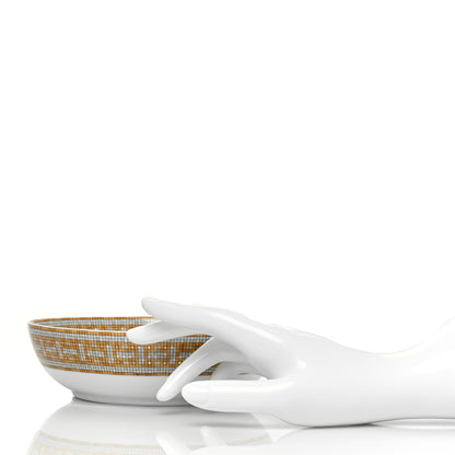 Hermes Porcelain Mosaique Au 24 Cereal Bowl 2 of 6