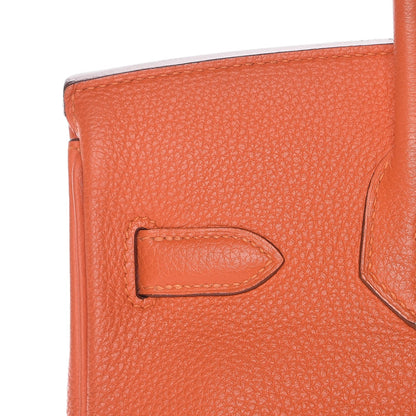 Hermes Togo Birkin 30 Feu 7 of 37