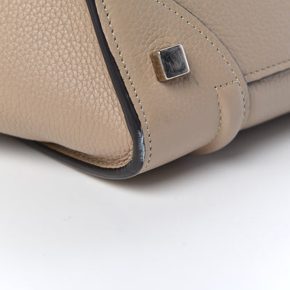 Celine Drummed Calfskin Mini Luggage Dune 14 of 16