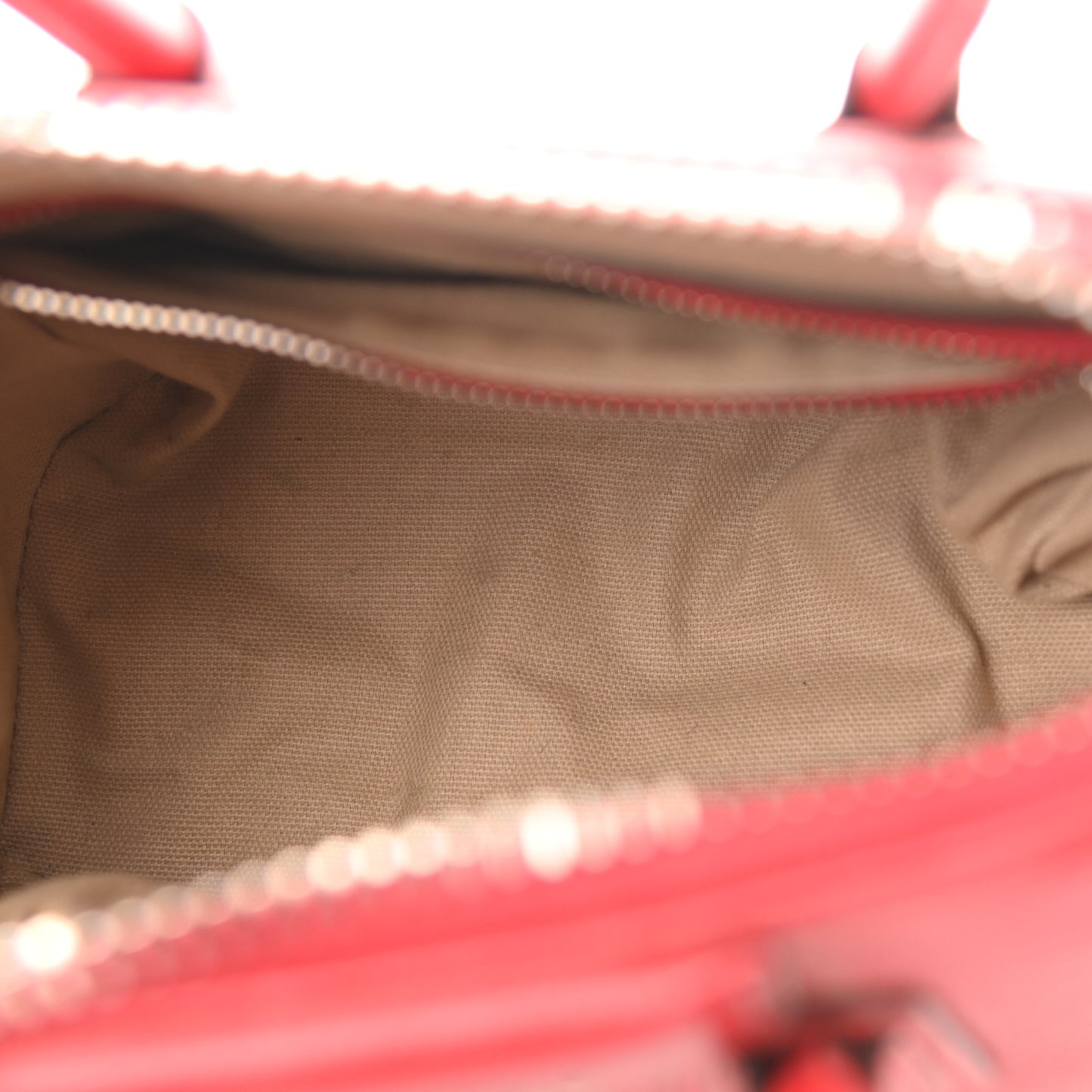 Sugar Goatskin Mini Antigona Red