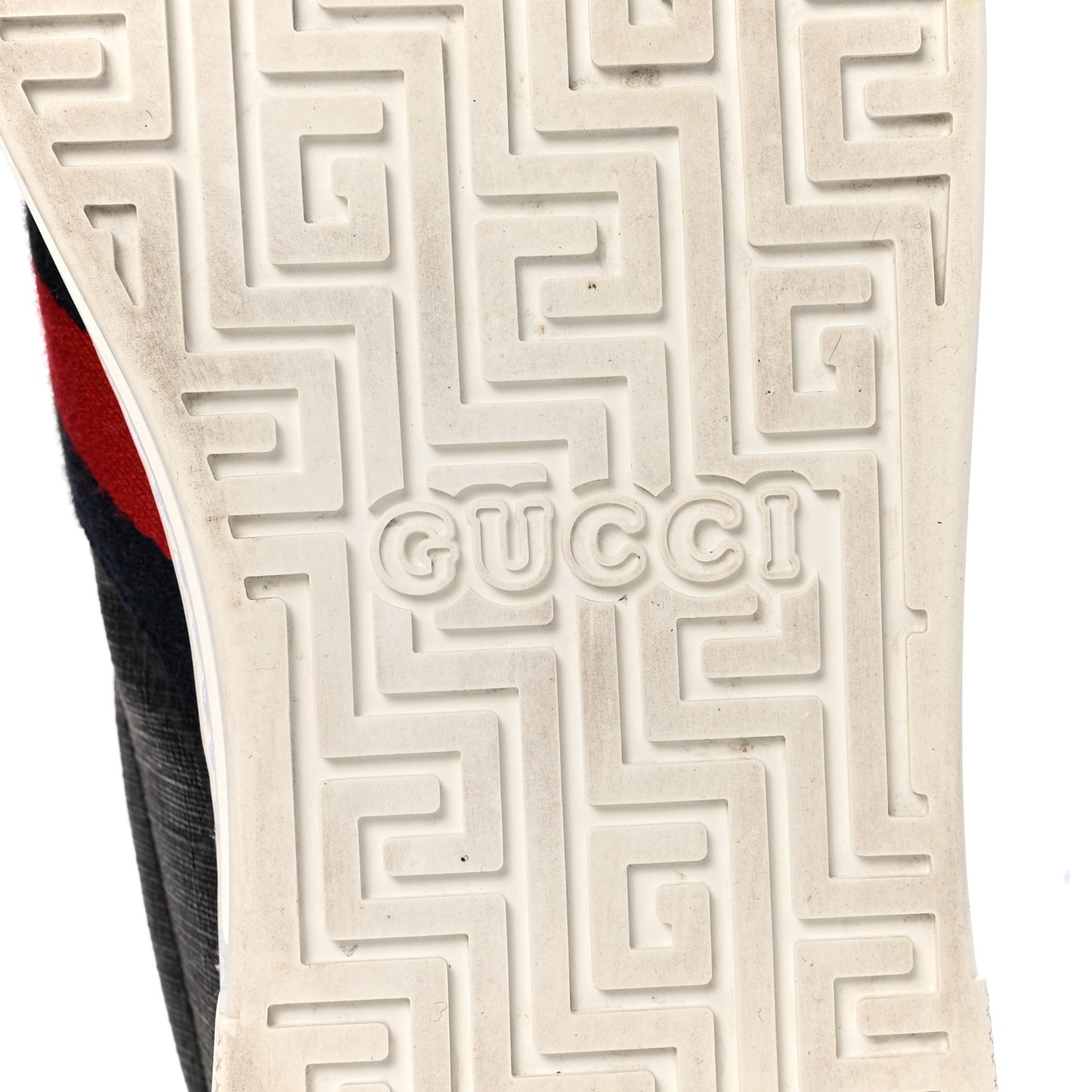 GG Supreme Monogram Web Mens New Ace Sneakers 8.5 Black