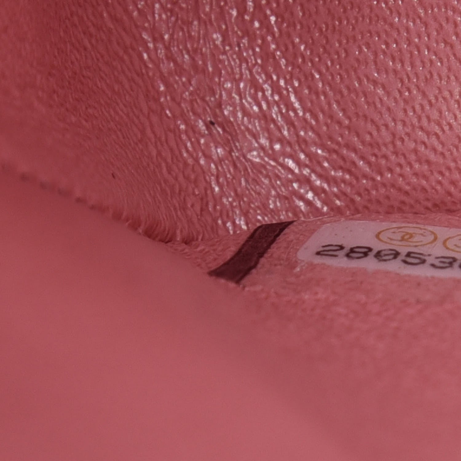 Chanel Iridescent Caviar Quilted Medium Double Flap Rose Pink 9 of 10
