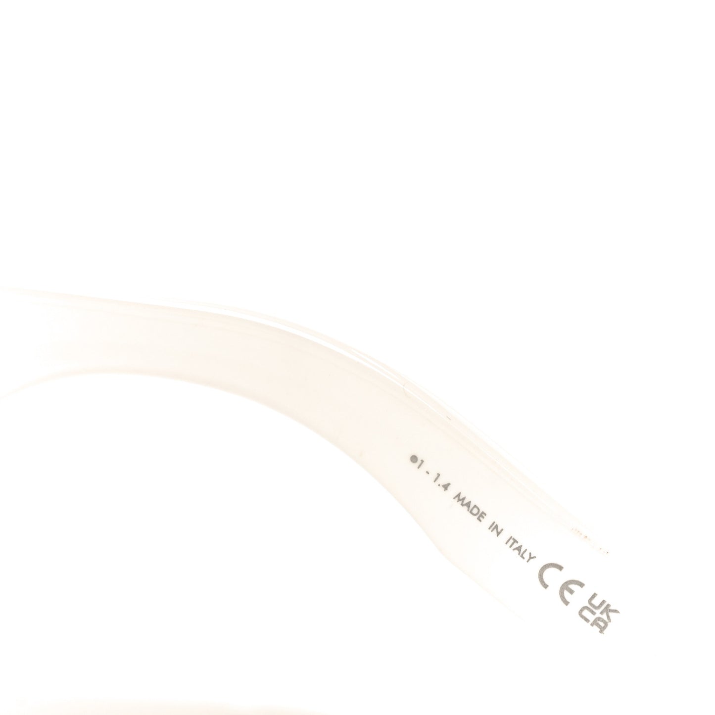 Acetate Cannage Lady 95.22 S21 Sunglasses White