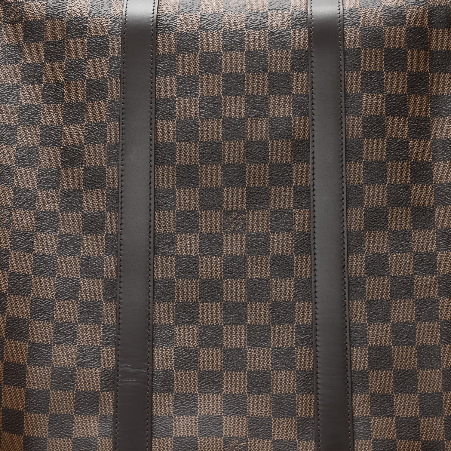 Louis Vuitton Damier Ebene Keepall Bandouliere 55 12 of 13