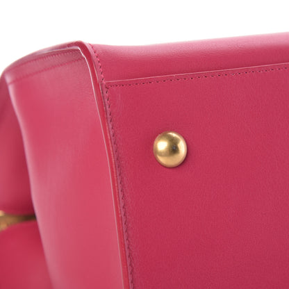 Saint Laurent Calfskin Small Classic Y Cabas Fuchsia 6 of 14