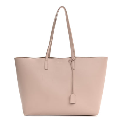 Saint Laurent Calfskin Large Shopping Tote Pale Blush 4 of 27