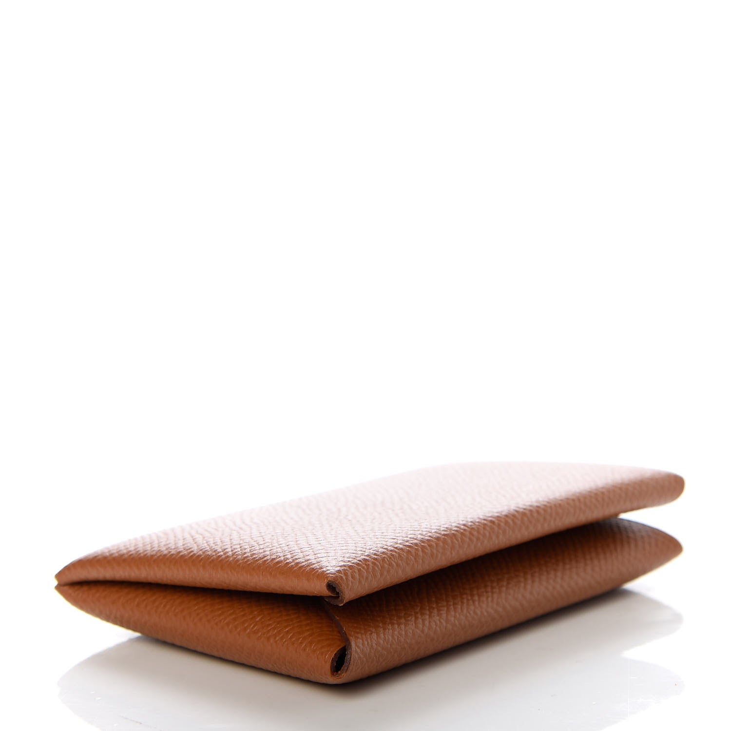 Hermes Epsom Calvi Card Case Gold 4 of 7
