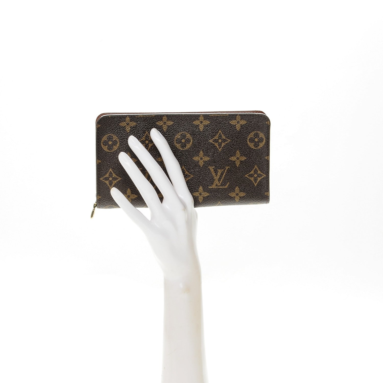 Louis Vuitton Monogram Porte-Monnaie Zippy Wallet 2 of 6