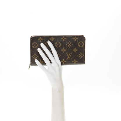 Louis Vuitton Monogram Porte-Monnaie Zippy Wallet 2 of 6