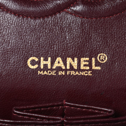 Chanel Lambskin Quilted Medium Double Flap Black 5 of 9
