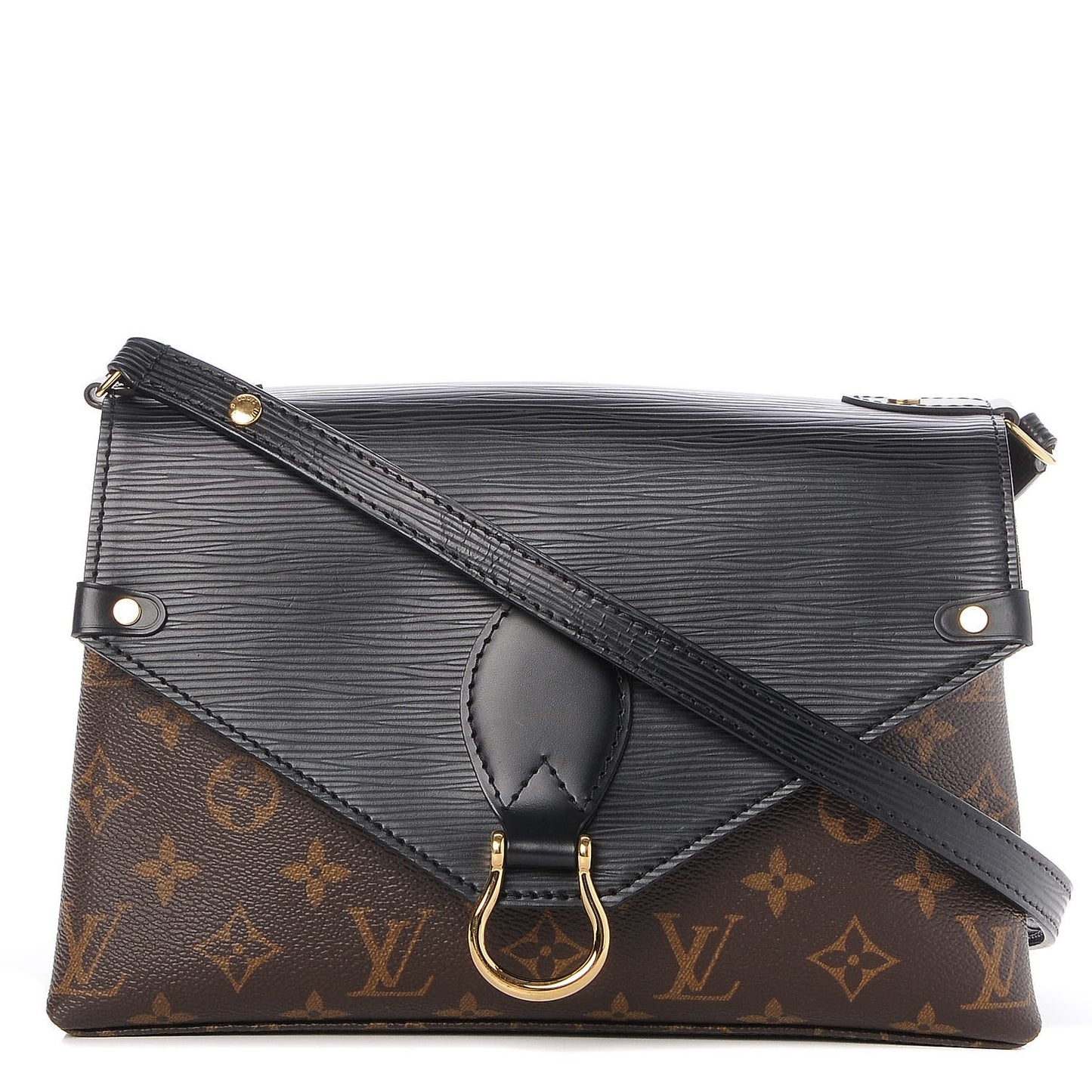 Epi Monogram Saint Michel Black