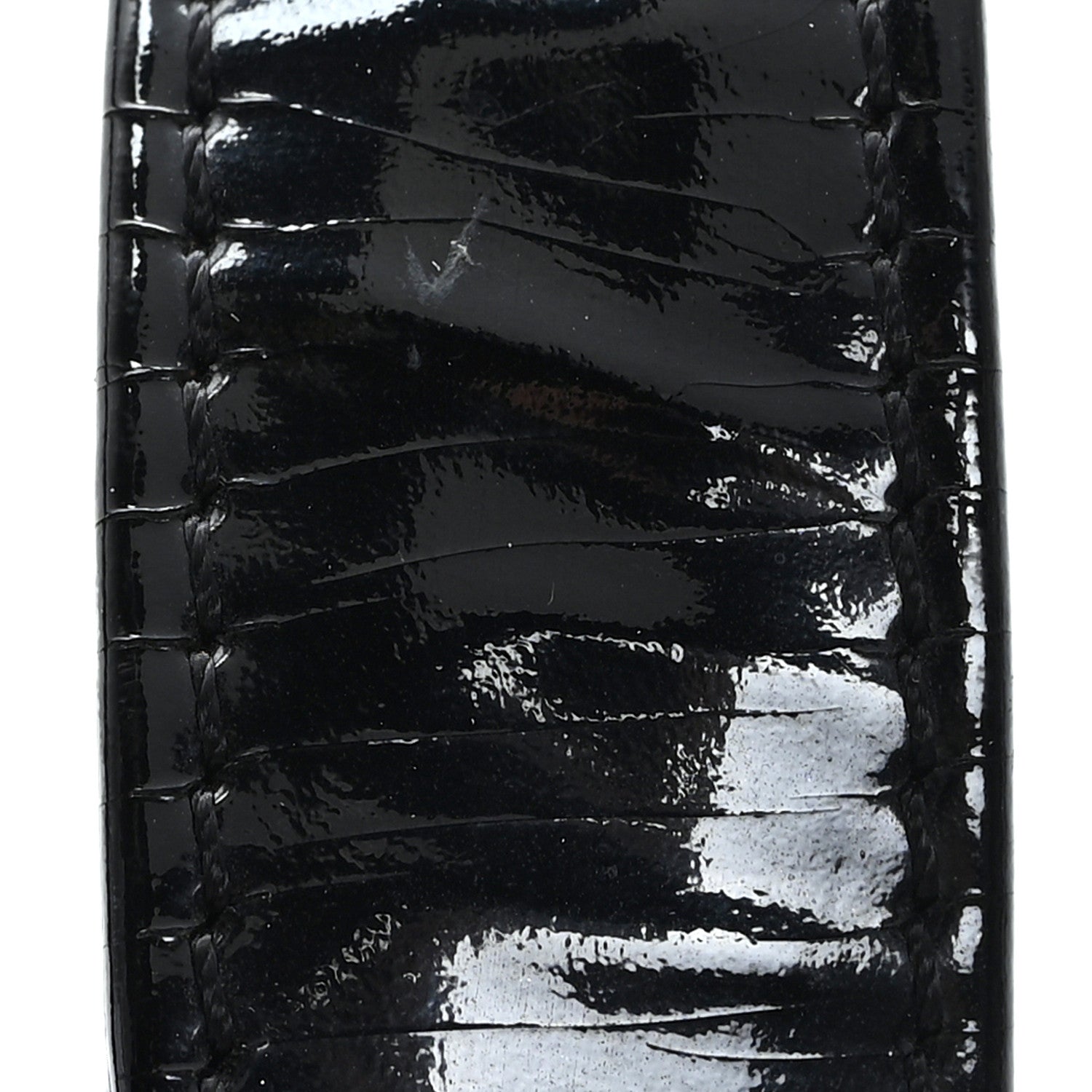 Chanel Patent Quilted Chocolate Bar Bowler Black 11 of 12