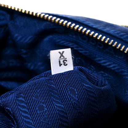 Prada Tessuto Nylon Saffiano Tote Bluette 6 of 19