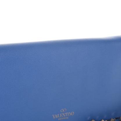 Valentino Garavani Nappa Small Rockstud Wristlet Clutch Light Sapphire 10 of 10
