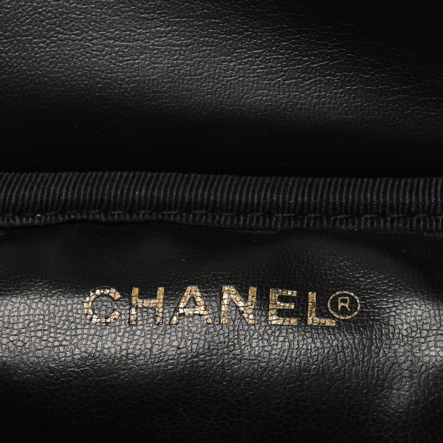 Chanel Caviar Vanity Cosmetic Case Black 6 of 8