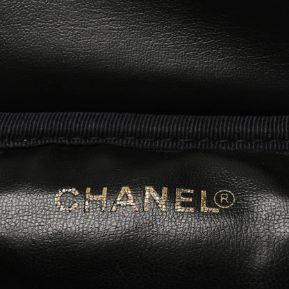 Chanel Caviar Vanity Cosmetic Case Black 6 of 8