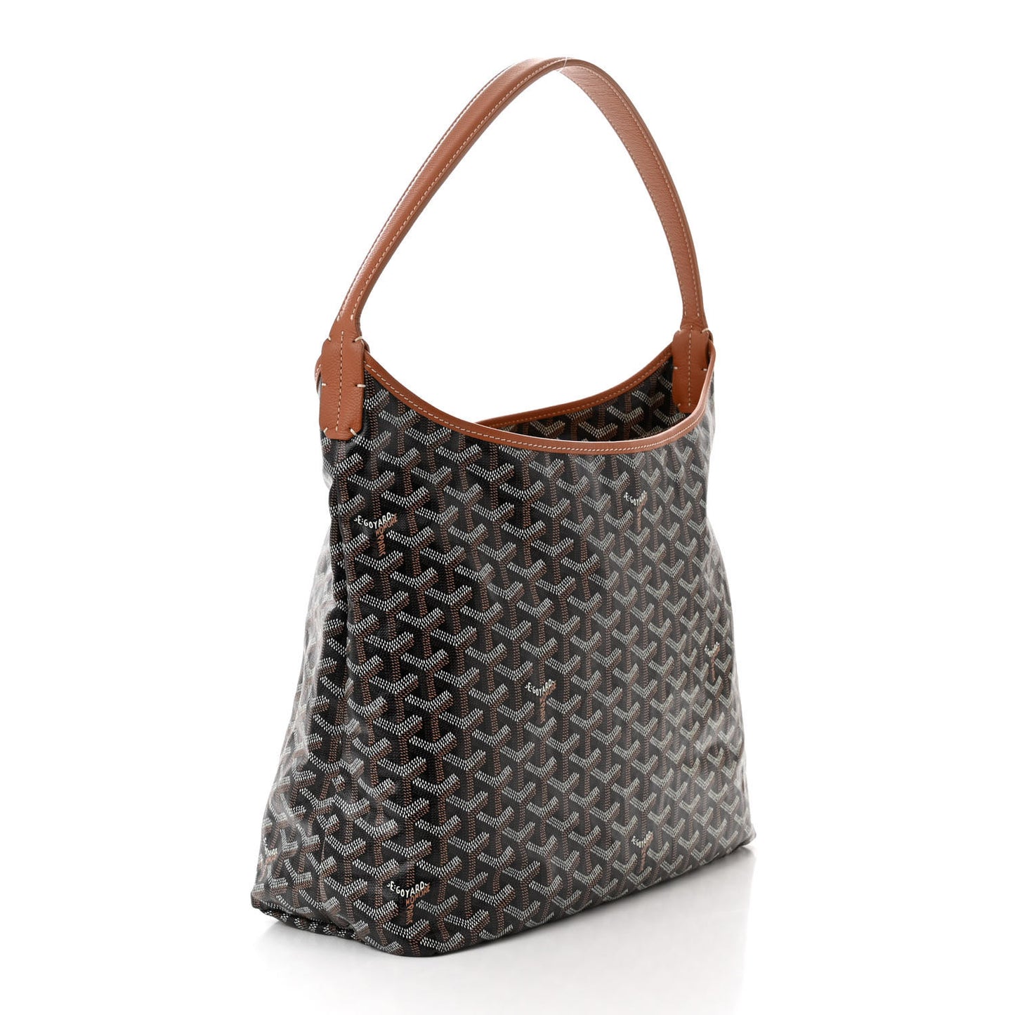 Goyardine Boheme Hobo Black Gold