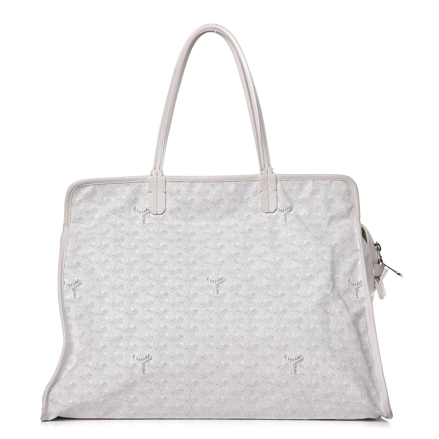 Goyardine Sac Hardy Pet Carrier PM White