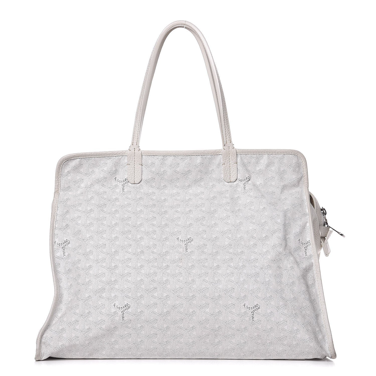 Goyard Goyardine Sac Hardy Pet Carrier PM White 1 of 16