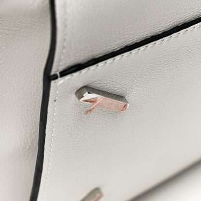 Loewe Grained Calfskin Small Hammock Shoulder Bag Soft White 14 of 19