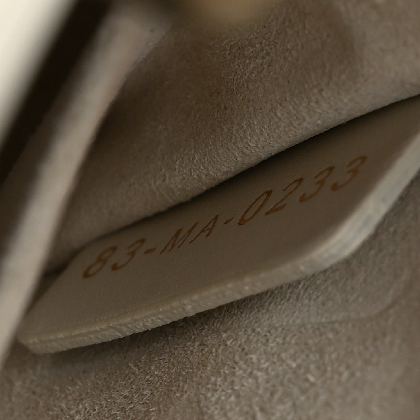 Lambskin Cannage Small Lady D-Joy Latte