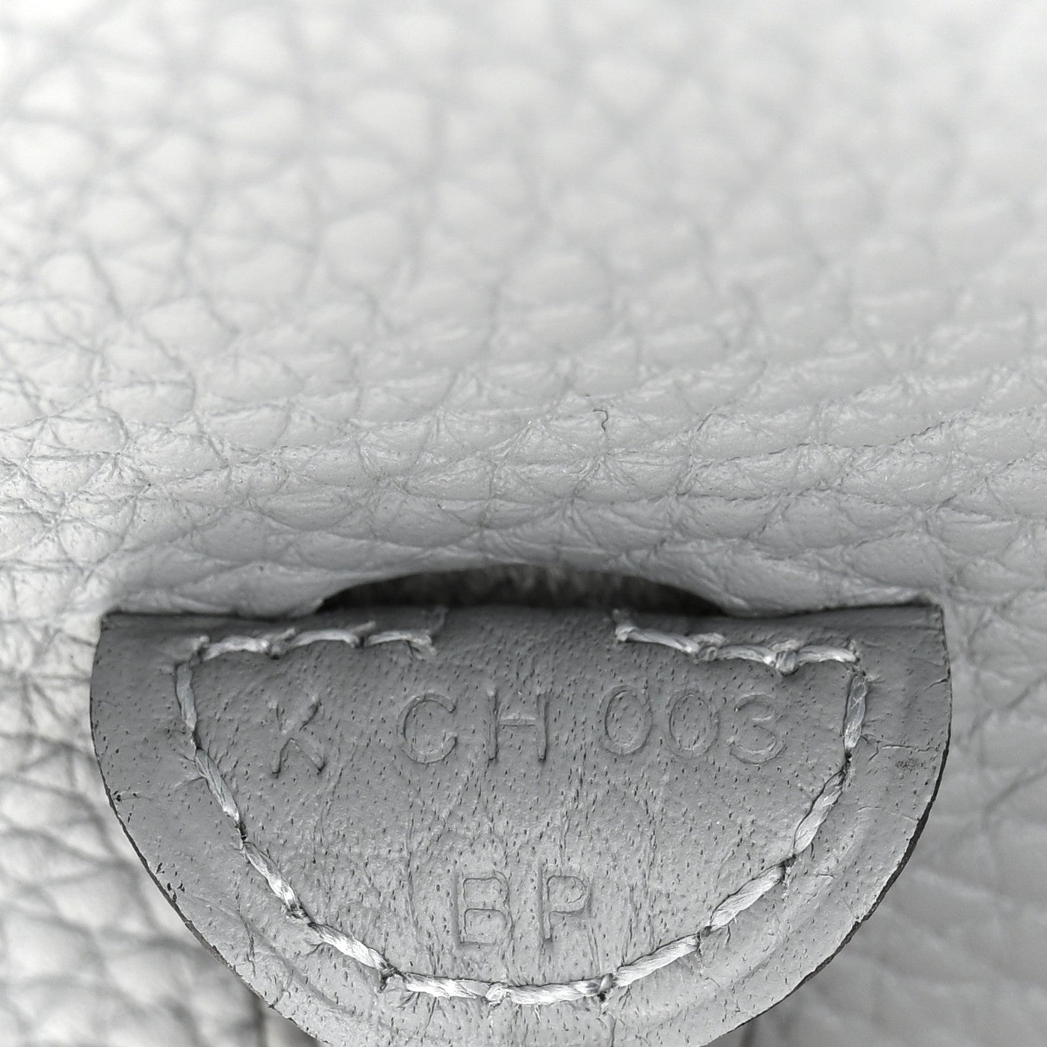 Hermes Taurillon Clemence Amazone Evelyne TPM Gris Pantin White 7 of 11