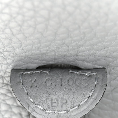 Hermes Taurillon Clemence Amazone Evelyne TPM Gris Pantin White 7 of 11