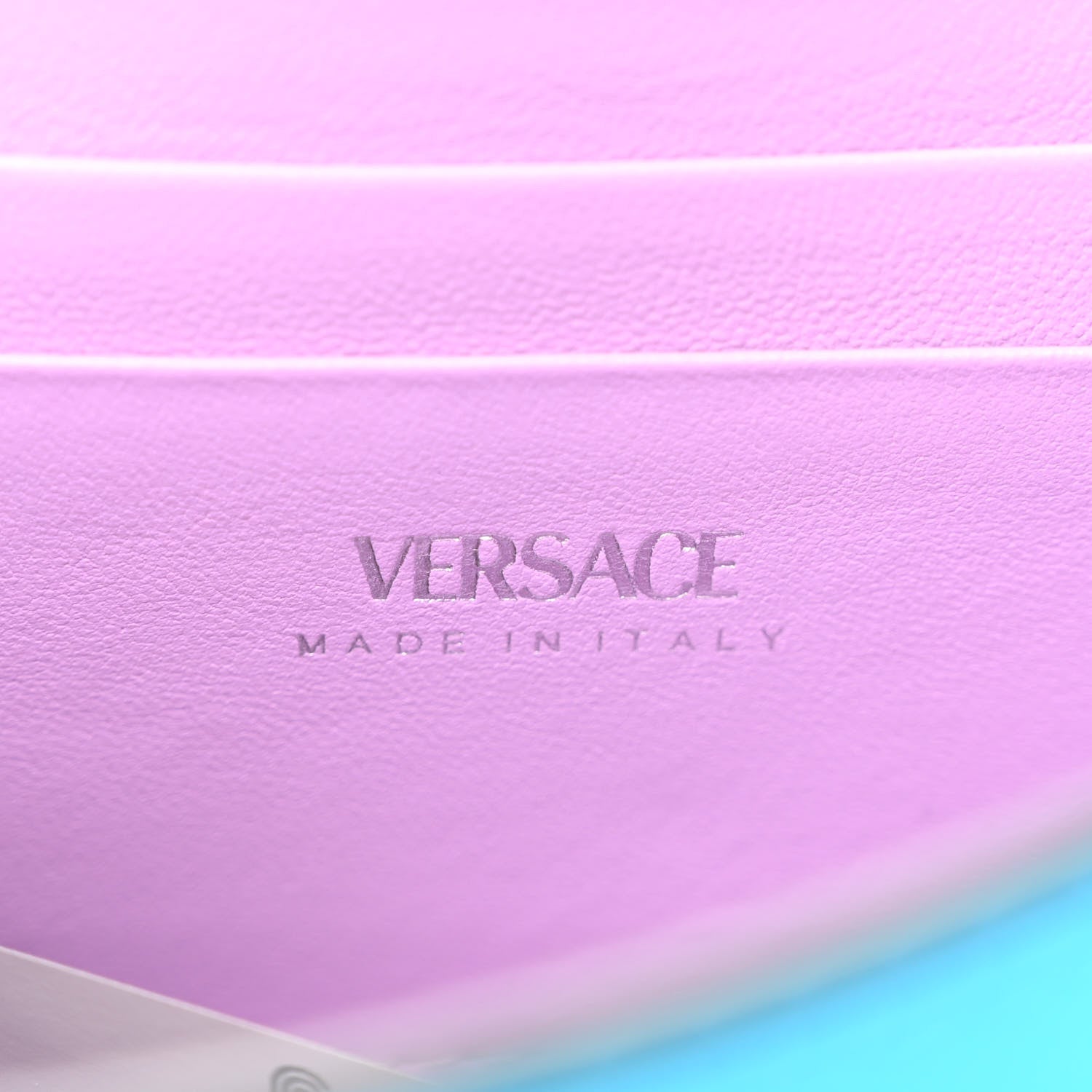 Versace Grained Calfskin Mini La Medusa Bag Turquoise 6 of 12