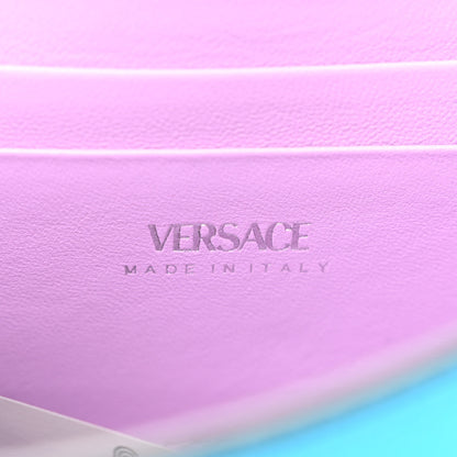 Versace Grained Calfskin Mini La Medusa Bag Turquoise 6 of 12