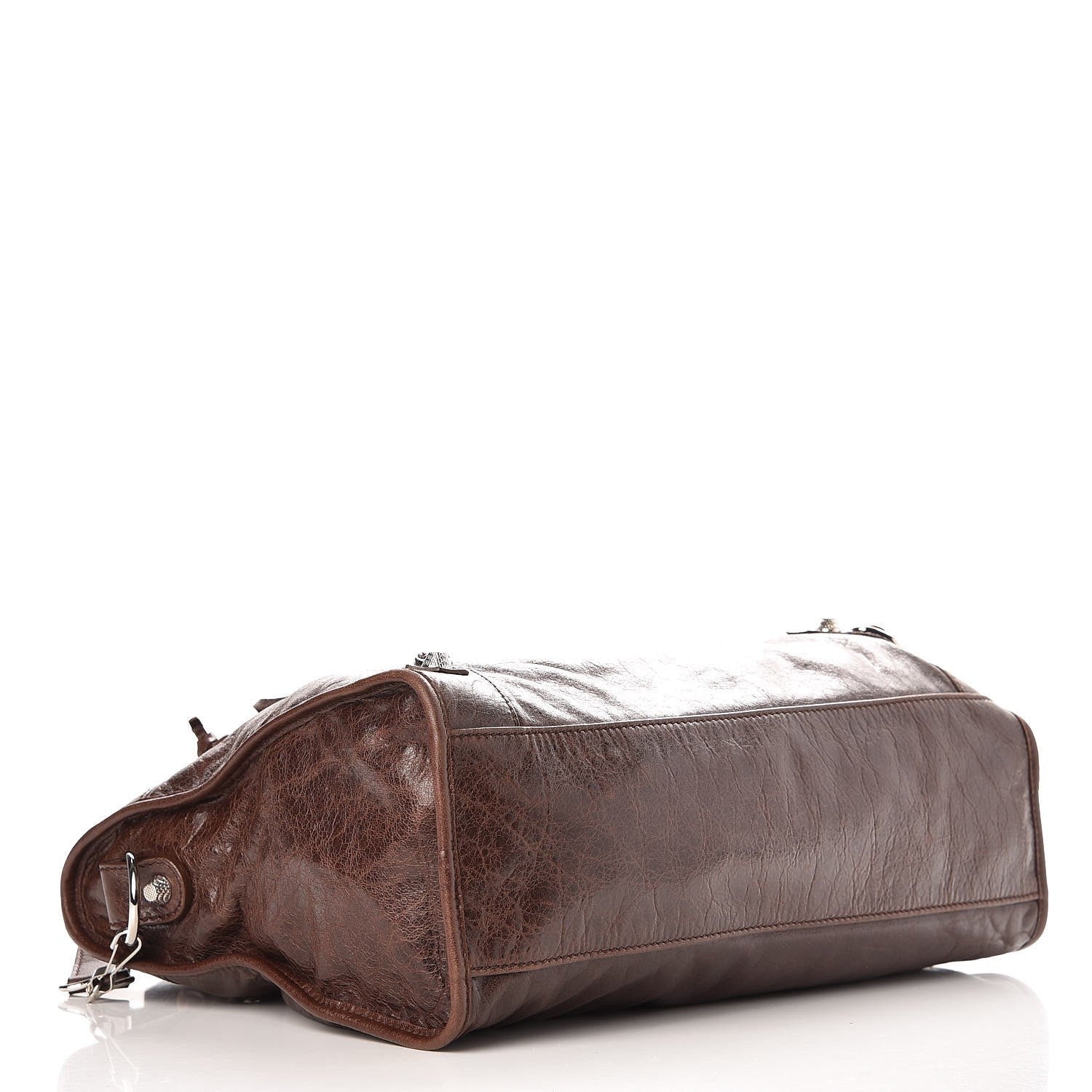 Balenciaga Agneau Giant 12 Silver Hardware City Cigare Fonce 4 of 10